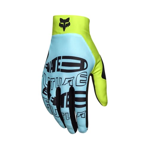 Fox Racing Flexair Glove Elevated - Herren - Hochwertige Biker-Handschuhe, Perfekte Passform Überlegene Ventilation,Light Blue,S von Fox Racing