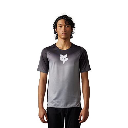 Fox Racing Herren Flexair SS Jersey, Novah-Stahlgrau, L von Fox Racing