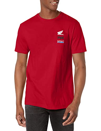 Fox Racing Herren Premium-t-shirt Honda Wing T Shirt, Flame Red 3, XXL EU von Fox Racing