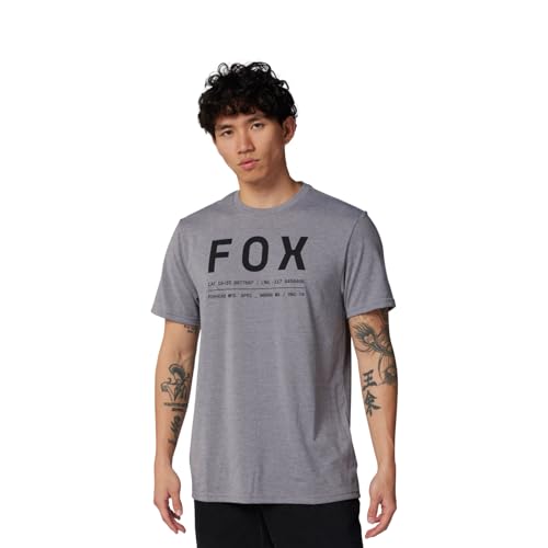 Fox Racing Herren Standard Non Stop SS Tech Tee, Heather Graphit, XL von Fox Racing