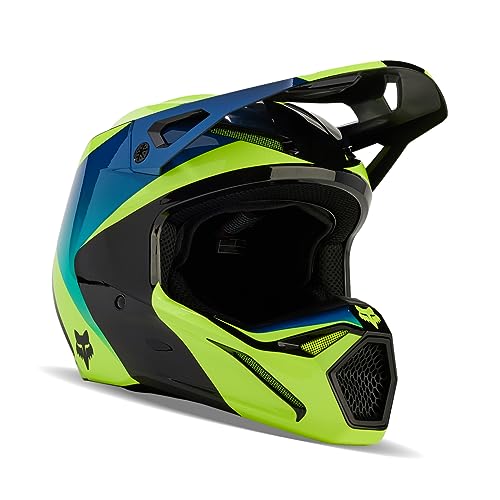 Fox Racing Unisex-Adult Bike Helmet Fox V1 Streak Black/Yellow S von Fox Racing