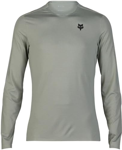 Fox Racing Unisex Fahrradtrikot, langärmelig, Fuchs, Flexair, Ascent, Grau, Größe XL T-Shirt, XXL Fox Racing Unisex Fahrradtrikot, langärmelig, Fuchs, Flexair, Ascent, Grau, Größe XL T-Shirt, XXL von Fox Racing