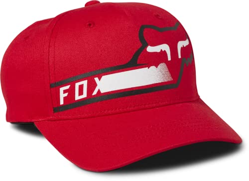 Fox Racing Unisex Kinder Flexfit-kappe Vizen Youth Shirt, Flame Red, Einheitsgröße EU von Fox Racing