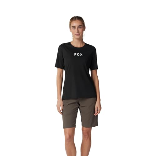 Fox Racing Women's Koszulka ROWEROWA Fox Lady Ranger Wordmark Black XS T-Shirt von Fox Racing