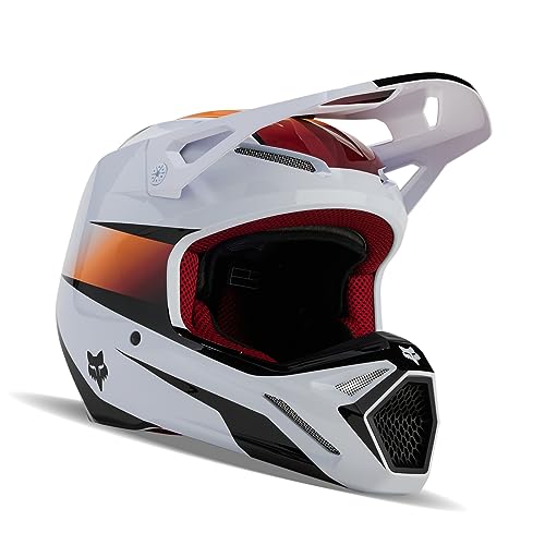 Helm FOX JUNIOR V1 Flora White/Black YM Helm FOX JUNIOR V1 Flora White/Black YM von Fox