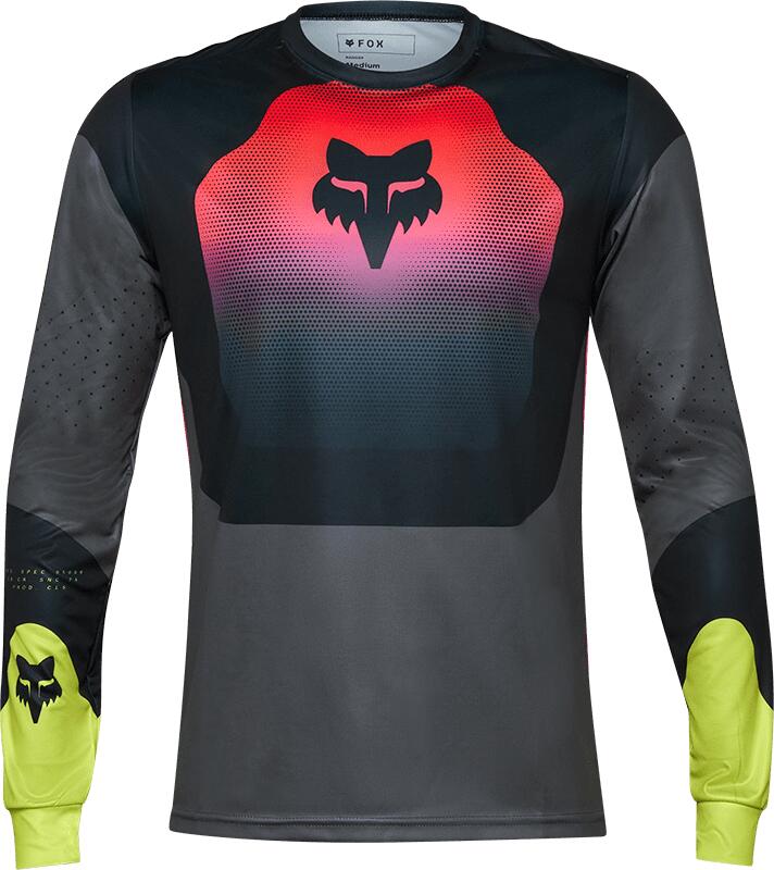 Ranger Long Sleeve Jersey Revise - Black/Pink von Fox Racing