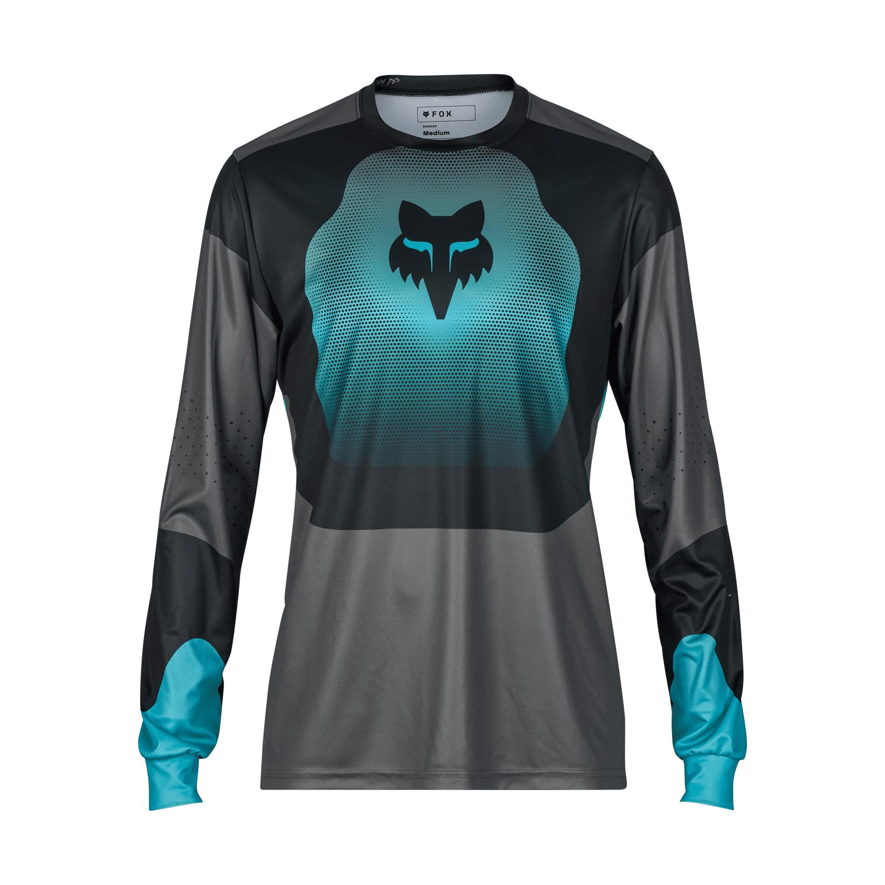 Ranger Long Sleeve Jersey Revise - Teal von Fox Racing