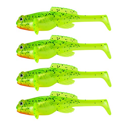 Fox Rage Grondle Wobble Grundel Gummifisch 10cm Lemon Tiger von Fox Rage