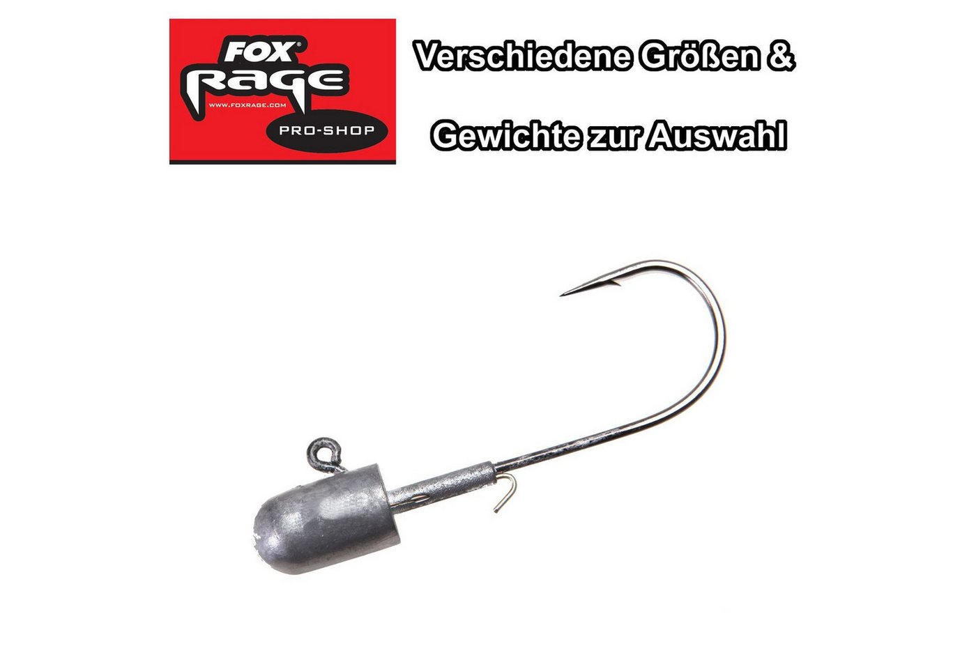 Fox Rage Jighaken Fox Rage Pro Shad Lead Heads Jigköpfe Jigs Fox Rage Jighaken Fox Rage Pro Shad Lead Heads Jigköpfe Jigs von Fox Rage