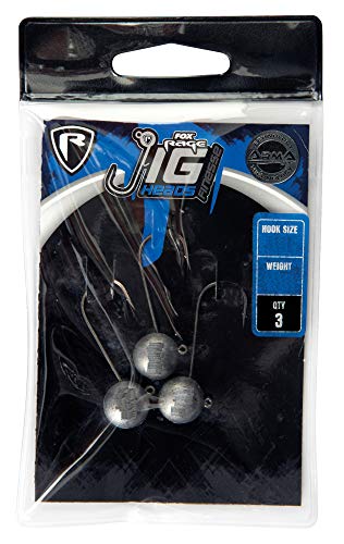 Fox Rage Jighead Finesse - 3 Jighaken, Größe:15g / Gr. 3/0 Fox Rage Jighead Finesse - 3 Jighaken, Größe:15g / Gr. 3/0 von Fox Rage