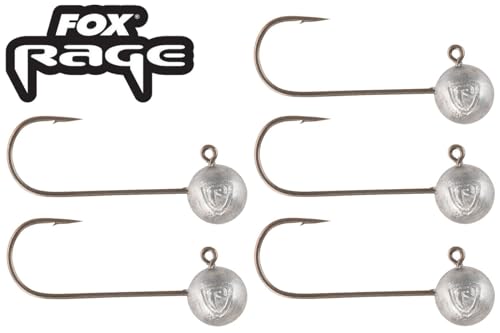 Fox Rage Micro Jig Heads - 5 Jigköpfe, Größe/Gewicht:Gr. 2 / 3g Fox Rage Micro Jig Heads - 5 Jigköpfe, Größe/Gewicht:Gr. 2 / 3g von Fox Rage