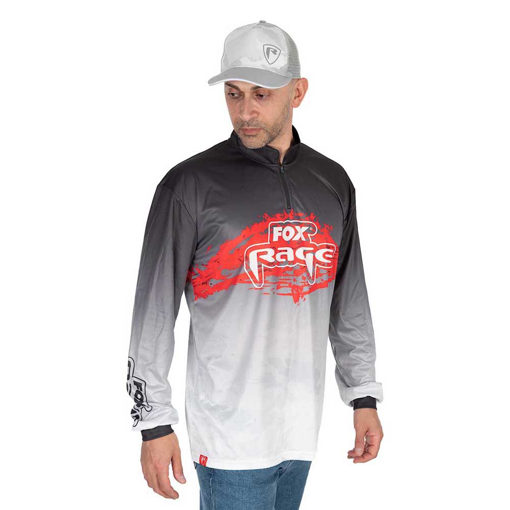 Fox Rage Performance Long Sleeve T-shirt Grau 2XL Mann von Fox Rage