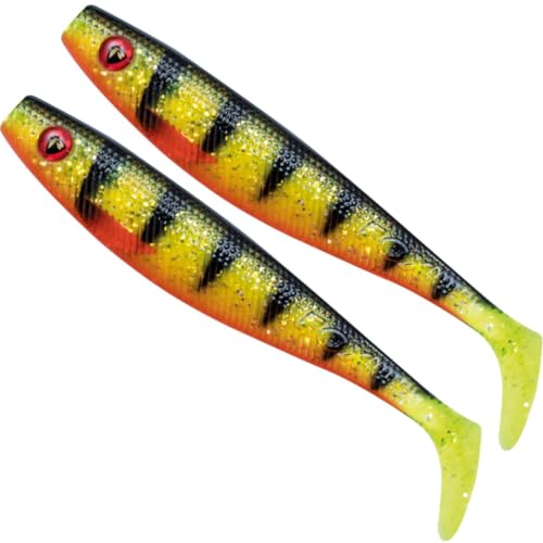 Fox Rage Pro Shad 14cm - 2 Gummifische, Farbe:UV Perch Fox Rage Pro Shad 14cm - 2 Gummifische, Farbe:UV Perch von Fox Rage
