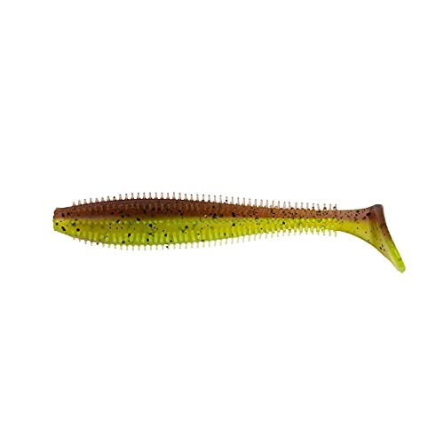 Fox Rage Spikey Shad Ultra UV Gummiköder Green Pumpkin 6cm Fox Rage Spikey Shad Ultra UV Gummiköder Green Pumpkin 6cm von Fox Rage