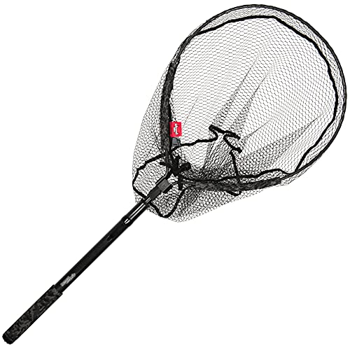 Fox Rage Street Fighter 5,5m 50x60cm Carbon Net - Kescher zum Spinnfischen, Raubfischkescher für Zander & Hecht, Spundwandkescher Fox Rage Street Fighter 5,5m 50x60cm Carbon Net - Kescher zum Spinnfischen, Raubfischkescher für Zander & Hecht, Spundwandkescher von Fox Rage