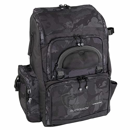 Fox Rage Voyager Camo Rucksack 50x39x26cm - Angelrucksack, Rucksack für Kunstköder und Zubehör, Angeltasche fürs Spinnfischen Fox Rage Voyager Camo Rucksack 50x39x26cm - Angelrucksack, Rucksack für Kunstköder und Zubehör, Angeltasche fürs Spinnfischen von Fox Rage