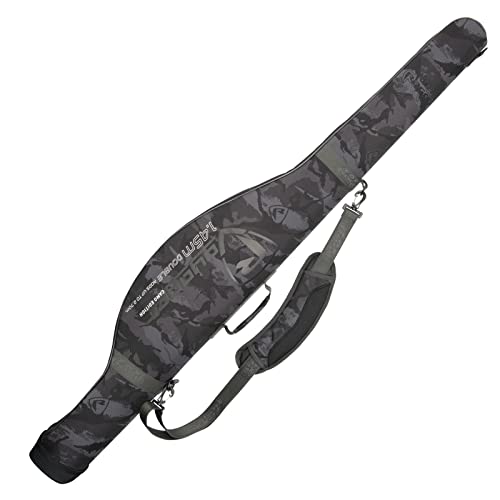 Fox Rage Voyager Hard Rod Sleeve Double 1.45m - Rutenfutteral, Futteral für Zwei Angelruten, Tasche für Spinnruten, Raubfischtasche von Fox Rage