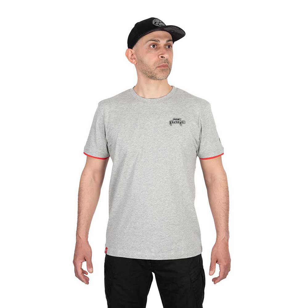 Fox Rage Voyager Short Sleeve T-shirt Grau S Mann von Fox Rage