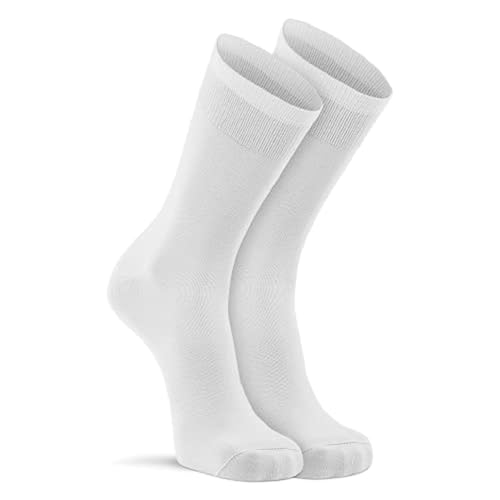 FOX RIVER Damen Unisex Wick Dry Coolmax Liner Crew Wandersocken, weiß, XL Tall FOX RIVER Damen Unisex Wick Dry Coolmax Liner Crew Wandersocken, weiß, XL Tall von FOX RIVER