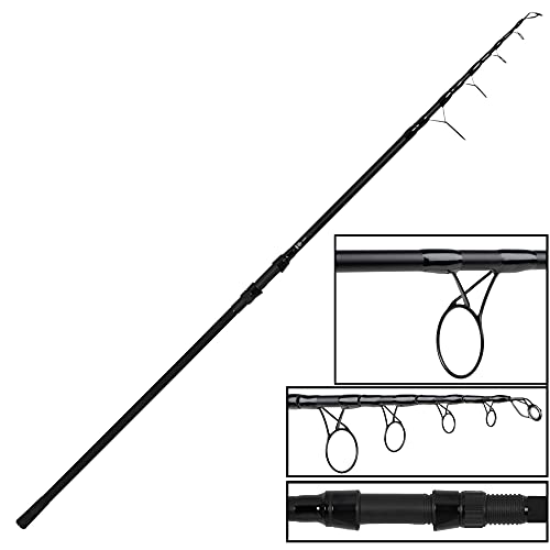 FOX 12ft EOS Pro Tele Rod 3,5lb - Teleskop Karpfenrute zum Karpfenfischen, Teleskoprute für Karpfenmontagen, Angelrute zum Grundangeln von Fox