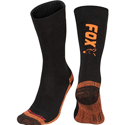 FOX Black/Orange Thermolite Long Sock 6-9 EU 40-43 FOX Black/Orange Thermolite Long Sock 6-9 EU 40-43 von Fox