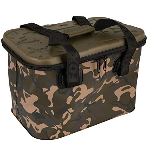 Fox Aquos Camolite 30L 41,5x28x27,5cm - Angeltasche zum Karpfenfischen, Tackletasche für Angelzubehör, Zubehörtasche zum Angeln Fox Aquos Camolite 30L 41,5x28x27,5cm - Angeltasche zum Karpfenfischen, Tackletasche für Angelzubehör, Zubehörtasche zum Angeln von Fox