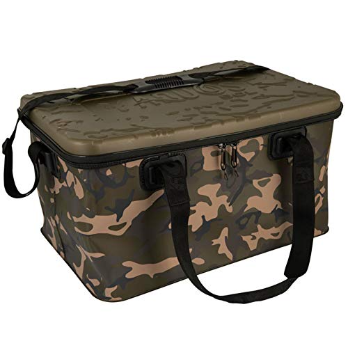 Fox Aquos Camolite 50L 51x37,5x27,5cm - Angeltasche für Angelzubehör, Tackletasche zum Karpfenfischen, Zubehörtasche für Angelkleidung & Tackle Fox Aquos Camolite 50L 51x37,5x27,5cm - Angeltasche für Angelzubehör, Tackletasche zum Karpfenfischen, Zubehörtasche für Angelkleidung & Tackle von Fox