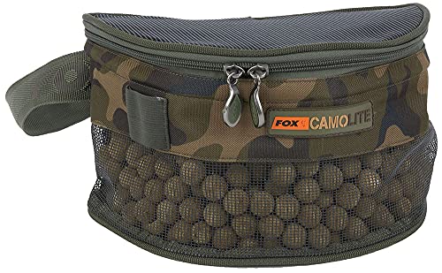 Fox Camolite Boilie Bum Bag - Boilietasche zum Anfüttern von Karpfen, Angeltasche für Karpfenköder, Ködertasche zum Karpfenangeln Fox Camolite Boilie Bum Bag - Boilietasche zum Anfüttern von Karpfen, Angeltasche für Karpfenköder, Ködertasche zum Karpfenangeln von Fox