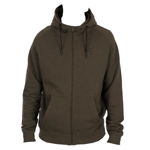 Fox Collection Lw Hoody Green & Black - Angelpullover, Größe:XXXL Fox Collection Lw Hoody Green & Black - Angelpullover, Größe:XXXL von Fox