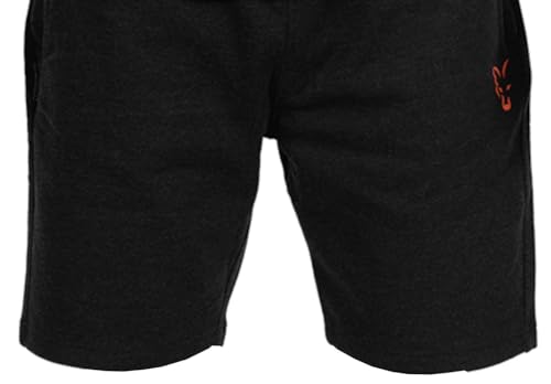 Fox Collection Lw Jogger Short Black & Orange - Kurze Angelhose, Hose zum Angeln, Kleidungsstück für Angler, Größe:XXL Fox Collection Lw Jogger Short Black & Orange - Kurze Angelhose, Hose zum Angeln, Kleidungsstück für Angler, Größe:XXL von Fox