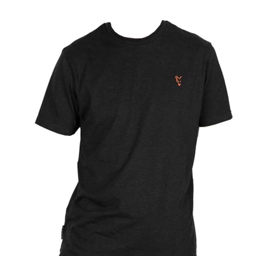 Fox Collection T Black & Orange - T-Shirt, Angelshirt, Größe:XL Fox Collection T Black & Orange - T-Shirt, Angelshirt, Größe:XL von Fox