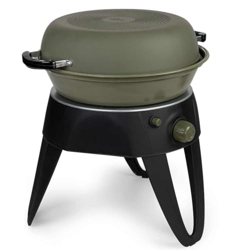 Fox Cookware Cookstation - Gaskocher, Campingkocher, Gasbrenner zum Angeln, Grill von Fox