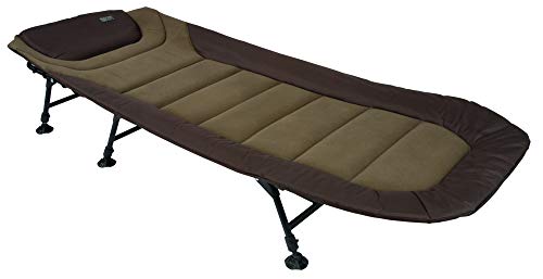 Fox EOS 1 Bed 209x80cm - Angelliege zum Ansitzangeln, Karpfenliege zum Karpfenangeln & Wallerangeln, Liege zum Angeln, Campingbett von Fox