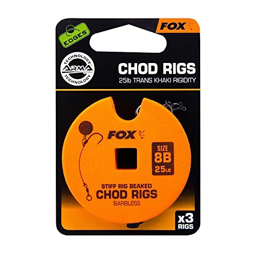 Fox Edges Chod Rigs Gr. 8 30lb Rigidity von Fox