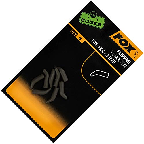 Fox Edges Tungsten Flippas - 8 Sleeves, Größe:für Hakengr. 7-10 Fox Edges Tungsten Flippas - 8 Sleeves, Größe:für Hakengr. 7-10 von Fox