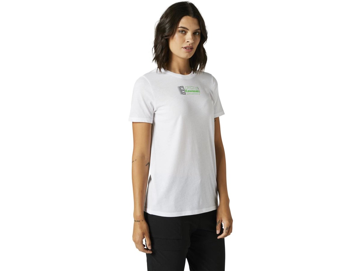 Fox Frauen Kawi Ss T-Shirt [Wht] von Fox