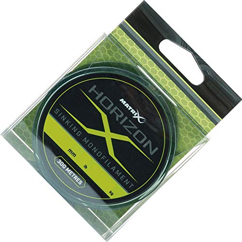 Fox Matrix Horizon X Sinking Mono 300m - Angelschnur, Durchmesser/Tragkraft:0.22mm / 10lbs / 4.54kg Tragkraft von Matrix