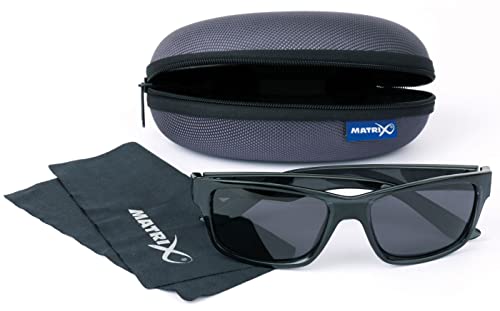 Fox Matrix Glasses - Polarisationsbrille, Modell:Casual Schwarz / graue Gläser Fox Matrix Glasses - Polarisationsbrille, Modell:Casual Schwarz / graue Gläser von Matrix