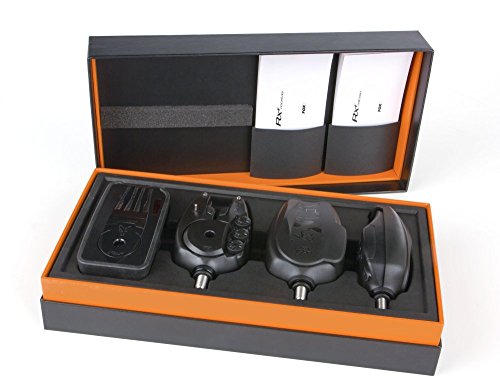 Fox Micron RX+ 3er Bissanzeiger Set - 3 Funkbissanzeiger + 1 Receiver zum Angeln, Karpfenbissanzeiger, Funkbissanzeiger zum Karpfenangeln Fox Micron RX+ 3er Bissanzeiger Set - 3 Funkbissanzeiger + 1 Receiver zum Angeln, Karpfenbissanzeiger, Funkbissanzeiger zum Karpfenangeln von Fox