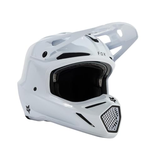 Fox Motocross-Helm V3 RS Carbon Weiß Gr. L Fox Motocross-Helm V3 RS Carbon Weiß Gr. L von Fox