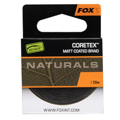 Fox Naturals Coretex x - 20m Vorfachschnur, Tragkraft:35lb / 15.8kg Fox Naturals Coretex x - 20m Vorfachschnur, Tragkraft:35lb / 15.8kg von Fox