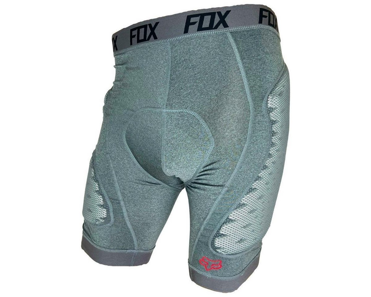 Fox Racing Protektorenshorts Fox Titan Race Short Fahrrad MTB Protektorhose mit Sitzpolster Grau S von Fox Racing