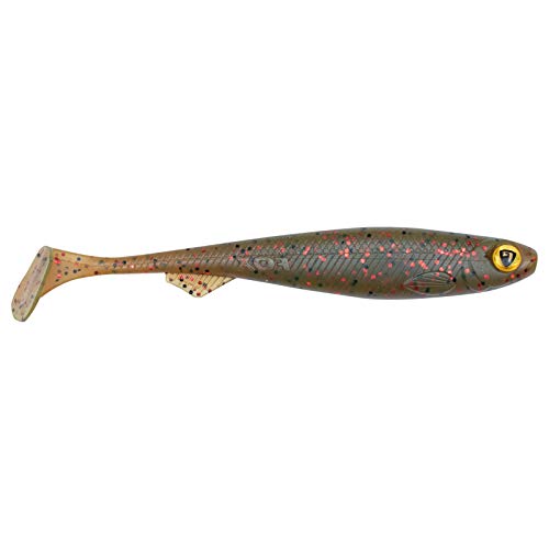 Fox Rage Slick Shad - Gummifisch, Farbe:UV Motoroil, Länge:9cm von Fox Rage