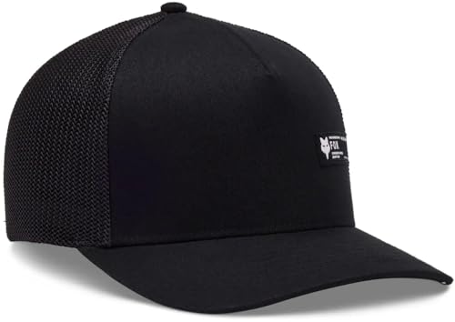 Fox Unisex-Adult Baseball CAP BARGE Flexfit HAT BLACK S/M von Fox