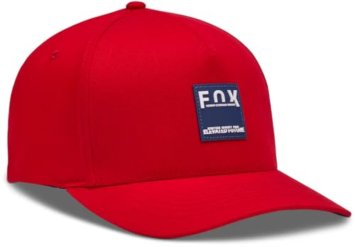 Fox Unisex-Adult Baseball Cap INTRUDE Flexfit HAT Flame RED S/M von Fox