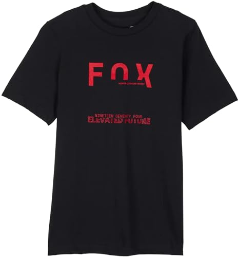 Fox Unisex-Youth T-Shirt JUNIOR INTRUDE PREM Black YM, M Fox Unisex-Youth T-Shirt JUNIOR INTRUDE PREM Black YM, M von Fox Racing