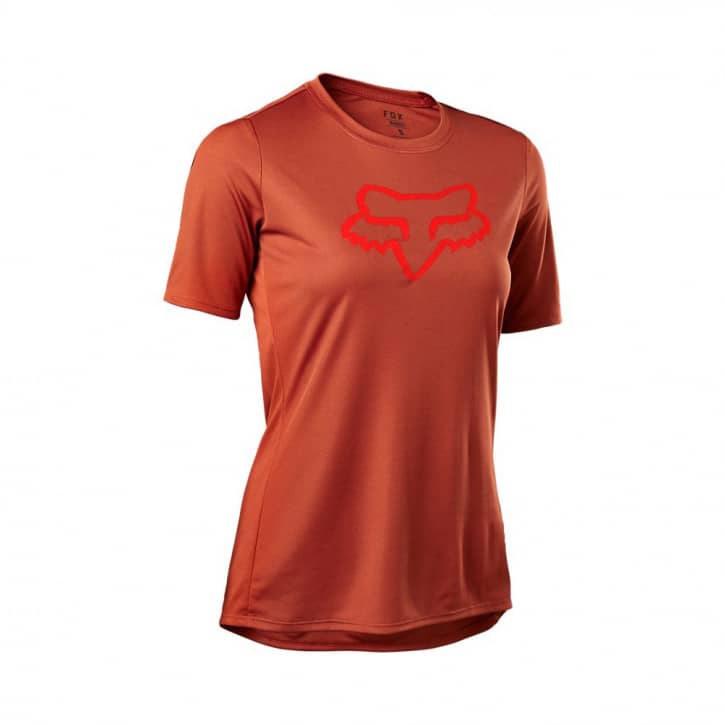 Fox Women Ranger SS Jersey Foxhead Red Clay S von Fox