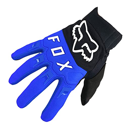 Fox Dirtpaw Glove Fahrrad MTB / MX Cross Langfinger Knöchelschutz Handschuhe (Blau, XXL = XXLarge) von FoxGloves