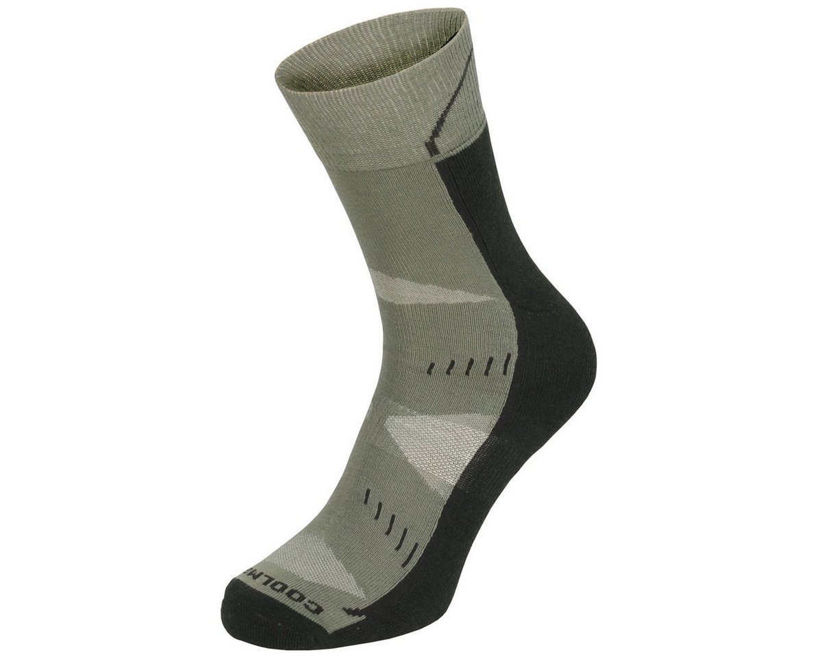 FoxOutdoor Wandersocken Trekkingsocken, "Arber", gepolsterte Sohle, oliv 39-41 von FoxOutdoor