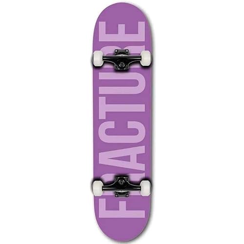 Fracture Fade Factory Skateboard, 19,7 cm, Violett von Fracture